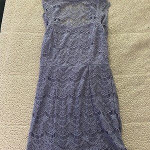 Free People Open Back Mini Dress